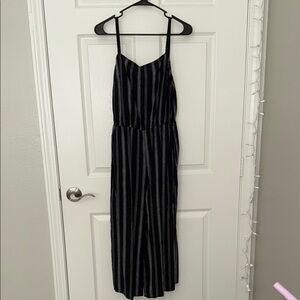 GAP Monochrome Striped Women’s Jumpsuit with pockets